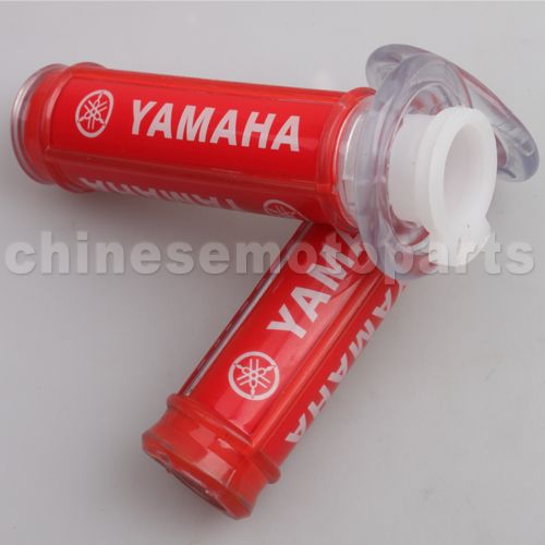Red Yamaha Handlebars for Dirt Bike, Moped & Pocket Bike - Click Image to Close