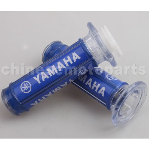 Blue Yamaha Handlebars for Dirt Bike, Moped & Pocket Bike - Click Image to Close