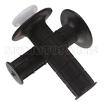 Black Handle Grips for Dirt Bike, Moped & Pocket Bike