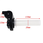 Big Twist Throttle Handlebar for CR125 CR250 CR500 Off-Road Motorcycle Use