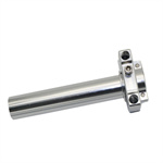 CNC Dual Hole Big Twist Throttle Handlebar Motorcycle Oiler Handle Accessory