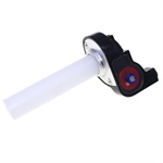 Off-Road Transparent Twist Throttle Handle with Oiler Seat Big Twist Design