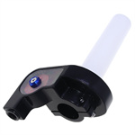 Off-Road Transparent Twist Throttle Handle with Oiler Seat Big Twist Design