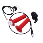7/8" Throttle Handlebar with Cable & Switch for 110 250CC Off-Road Motorcycles