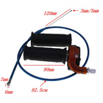 49CC Off-Road Visual Throttle Handlebar with Cable Xiaolia Mini Sports Car Use