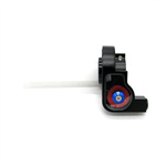 CQR T4 Off-Road Motorcycle Visual Twist Throttle Handlebar Large Refueling Grip
