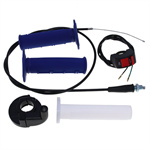 ATV Off-Road 50 250CC Twist Throttle Handlebar with Cable & Flameout Switch