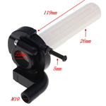 Universal Off-Road Large Twist Throttle Handlebar Speed Limiter & Refueling Grip