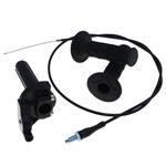 1.3M Cable Visual Twist Throttle Handlebar For Large Off-Road Motorcycles