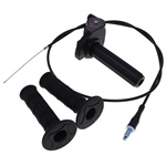 1.3M Cable Visual Twist Throttle Handlebar For Large Off-Road Motorcycles