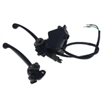 Double Brake Handle with Thumb Oiler ATV All-Aluminum Handlebar Assembly