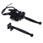 Double Brake Handle with Thumb Oiler ATV All-Aluminum Handlebar Assembly