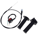 Straight Throttle Cable & Oiler Seat for ATV Off-Road Motorcycle Accessories