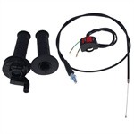 Straight Throttle Cable & Oiler Seat for ATV Off-Road Motorcycle Accessories