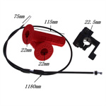 Thumb Oiler Assembly with Cable 1180mm 150CC Beach Motorcycle Handle Set