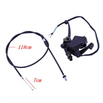 All-Aluminum Double Brake Handle with Thumb Oiler & Cable For ATV/Beach Car