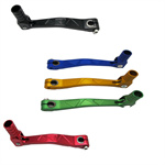 Foldable CNC gear shift lever for ATV/off-road, aluminum, multi-color