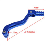 Folding gear lever for NC250 air-cooled, 170mm universal part