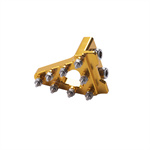Universal aluminum foot brake pedal for small off-road motorcycles