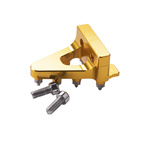 Universal aluminum foot brake pedal for small off-road motorcycles