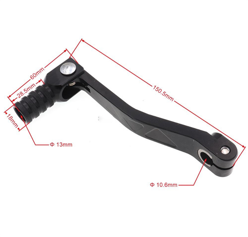 CNC Aluminium Folding Gear Shift Lever for50cc-125cc Dirt Pit Bike - Click Image to Close
