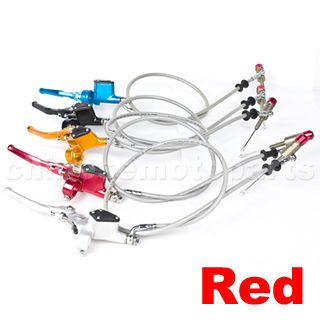 High Performance Hydraulic Clutch Cable-Red color