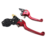 Cylindrical Folding Clutch Lever and Brake Lever for ATV & Dirt