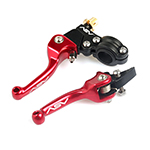 Cylindrical Folding Clutch Lever and Brake Lever for ATV & Dirt