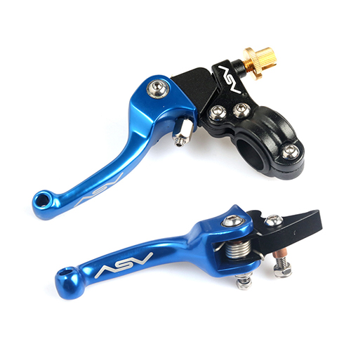 Cylindrical Folding Clutch Lever and Brake Lever for ATV & Dirt - Click Image to Close