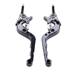 Fuxi Qiaoge CNC Double Disc Brake Lever for Electric Motorcycles, Adjustable Handle