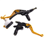 7/8" CNC Handlebar with Hydraulic Brake Clutch Pump for Off-Road Motorcycles