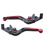 CNC Folding Retractable Handlebar Horn Levers for Off-Road Motorcycles, 2-Color Design