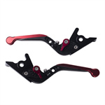 CNC Folding Retractable Handlebar Horn Levers for Off-Road Motorcycles, 2-Color Design