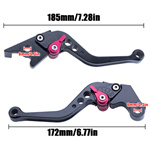 CNC Adjustable Brake Clutch Handle for MSX125 Monkey M3 6-Stage Dual-Side Milling Lever