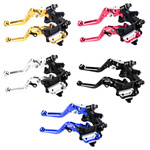 22mm Off-Road CNC Hydraulic Brake Clutch Pump Lever, 6-Speed Adjustable Hand Brake Kit