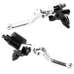 22mm Off-Road CNC Hydraulic Brake Clutch Pump Lever, 6-Speed Adjustable Hand Brake Kit