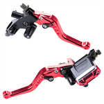 22mm Off-Road CNC Hydraulic Brake Clutch Pump Lever, 6-Speed Adjustable Hand Brake Kit