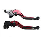 CNC Folding Brake Clutch Handle Lever for GSX-R600 Telescopic Dual-Use Motorcycle Parts