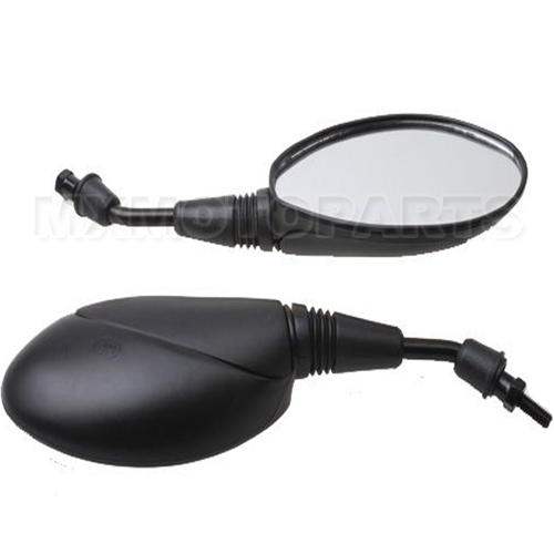 8mm Plastic Mirrors for 50cc-250cc Scooter & Motorcycle - Click Image to Close