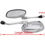 Plating Mirrors for 50cc-250cc Scooter & Motorcycle - Click Image to Close