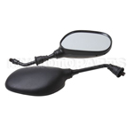 Black Plastic Rearview Mirror for 50cc-250cc ATV, Dirt Bike, Go