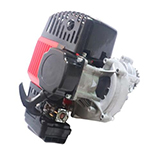 1E44-5 49cc Engine With Gearbox For 2 Stroke Mini Dirt bike Pocket Bike Mini Atv Parts