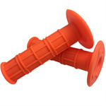 7/8" Universal Motorcycle Grips Hand GripsPit Dirt Bike Motocross(Orange) - Click Image to Close