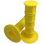 7/8" Universal Motorcycle Grips Hand GripsPit Dirt Bike Motocross(Yellow)