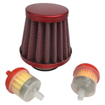 35mm Air Filter Fuel Filters for GY6 50cc Scooter Moped 50cc 110cc 125cc SDG SSR Dirt Pit Bike