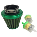 48mm-50mm Air Intake Filter Cleaner for ATV Scooters Moped - Click Image to Close