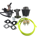 PZ19 Carburetor w/Cable Choke 35mm air filter For ATV Pit Dirt Bike