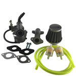 PZ19 Carburetor w/Cable Choke 35mm air filter For ATV Pit Dirt Bike - Click Image to Close