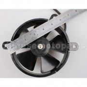 Small Fan for 200cc-250cc Water-cooled ATV, Dirt Bike & Go Kart