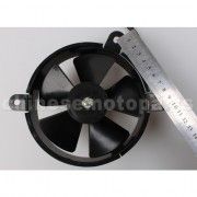 Small Fan for 200cc-250cc Water-cooled ATV, Dirt Bike & Go Kart